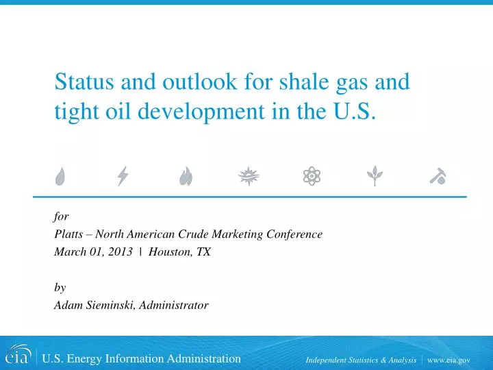 status and outlook for shale gas and tight oil development in the u s