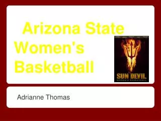 Arizona State Women's Basketball