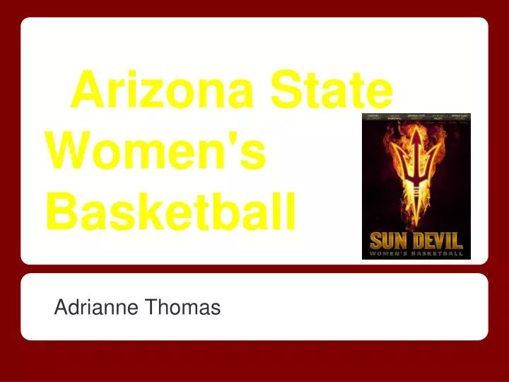 arizona state women s basketball