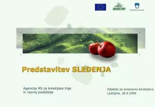 predstavitev sledenja