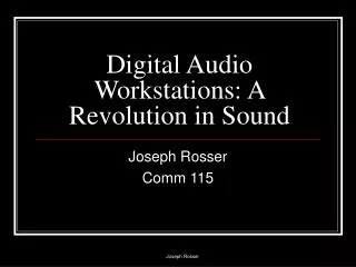 Digital Audio Workstations: A Revolution in Sound