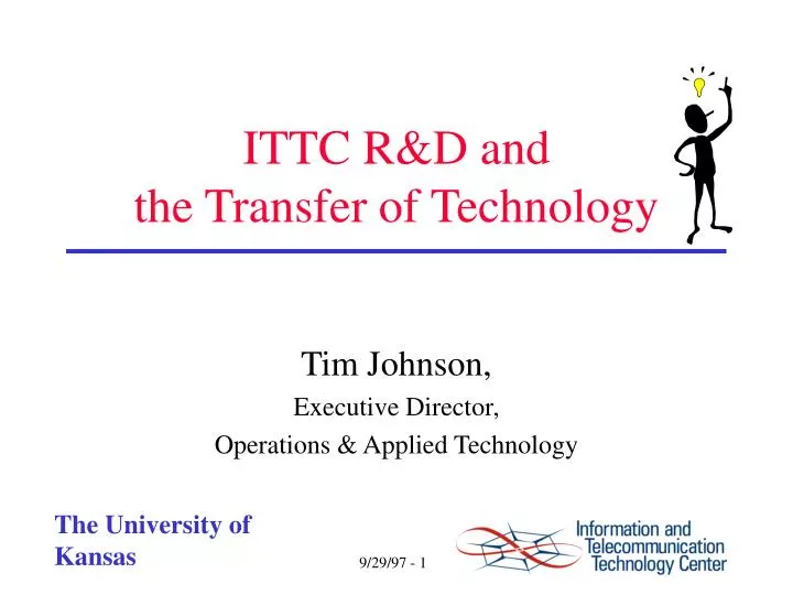 ittc r d and the transfer of technology