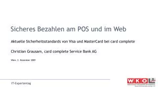 sicheres bezahlen am pos und im web