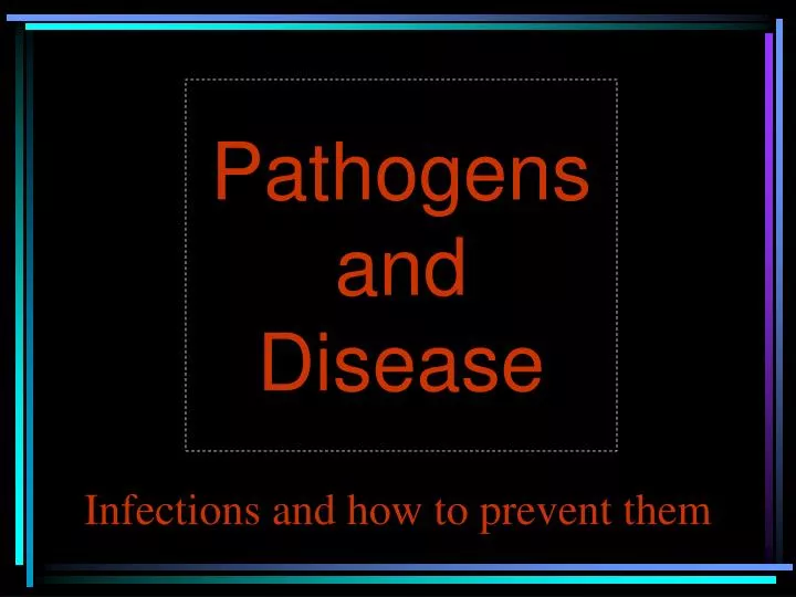 pathogens and disease