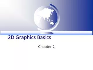 2D Graphics Basics