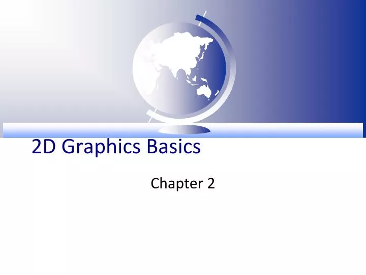 2d graphics basics