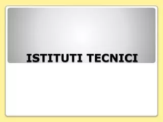 istituti tecnici