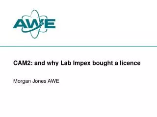 CAM2: and why Lab Impex bought a licence