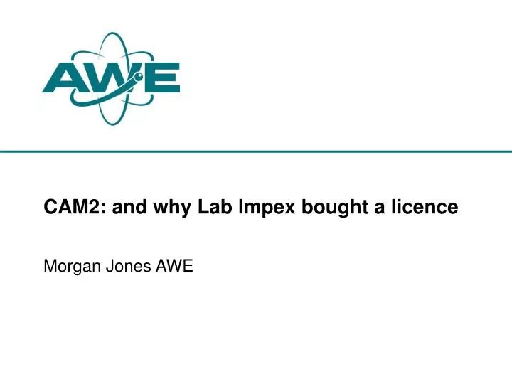 cam2 and why lab impex bought a licence