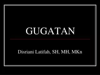 gugatan
