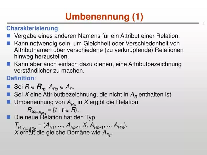 umbenennung 1