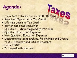 Important Information for 2009 Returns American Opportunity Tax Credit