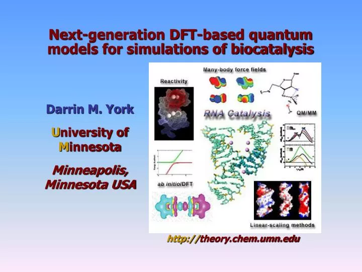 next generation dft based quantum models for simulations of biocatalysis