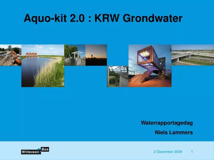 aquo kit 2 0 krw grondwater