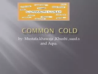 common cold