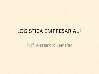 logistica empresarial i