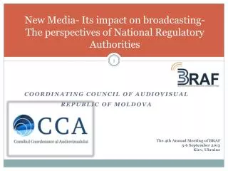 New Media- Its impact on broadcasting- The perspectives of National Regulatory Authorities