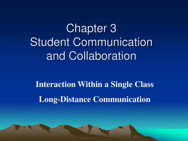 chapter 3 student communication and collaboration