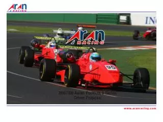 2007/08 Asian Formula 3 Series Driver Proposal