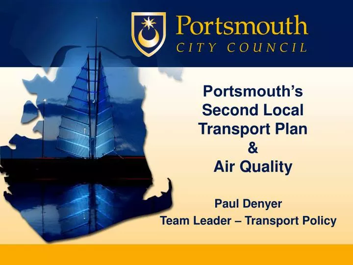 portsmouth s second local transport plan air quality