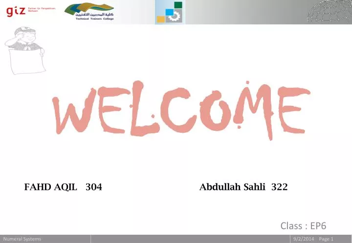 welcome