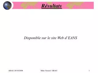disponible sur le site web d eans