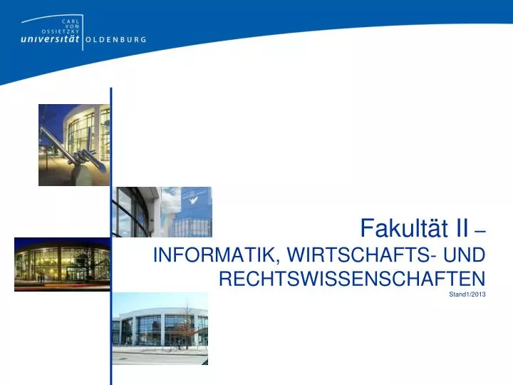 fakult t ii informatik wirtschafts und rechtswissenschaften stand1 2013