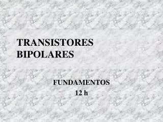 fundamentos 12 h