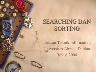 searching dan sorting
