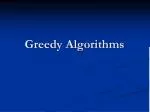 PPT - Greedy Algorithms PowerPoint Presentation, free download - ID:841941