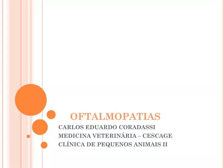 oftalmopatias