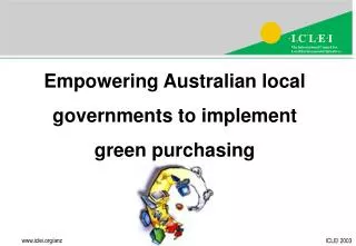 Empowering Australian local governments to implement green purchasing