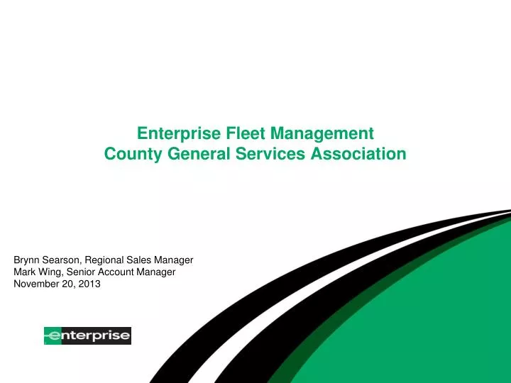 enterprise fleet management county general services association