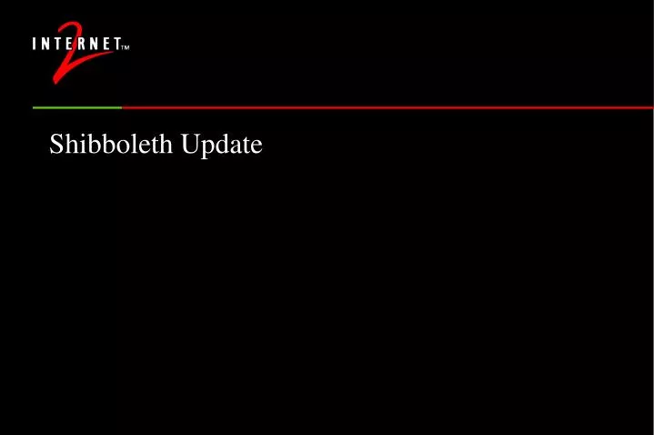 shibboleth update