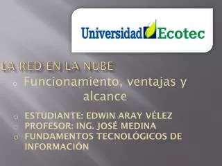 la red en la nube