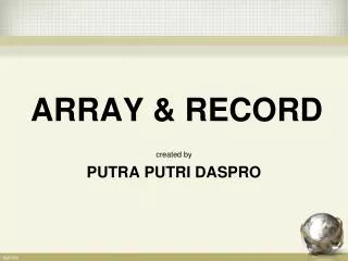 array record