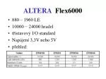 ALTERA Flex6000 - slide 1