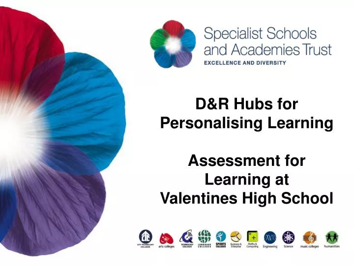 d r hubs for personalising learning assessment for learning at valentines high school