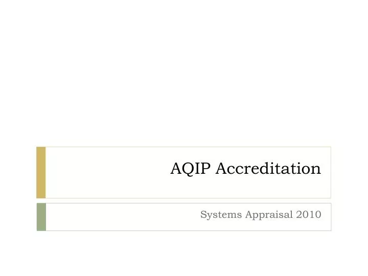 aqip accreditation