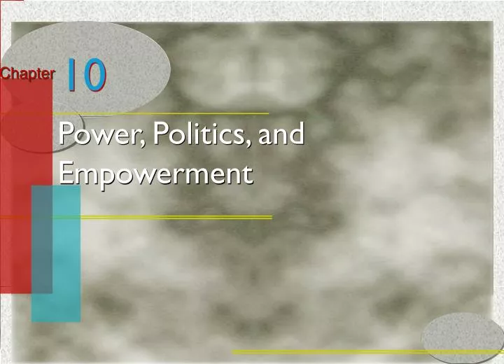 power politics and empowerment