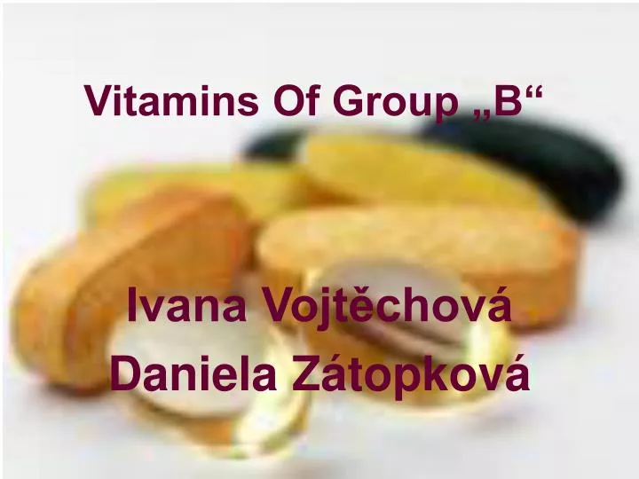 vitamins of group b