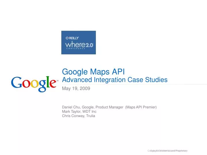 google maps api advanced integration case studies