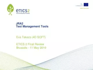 JRA2 Test Management Tools