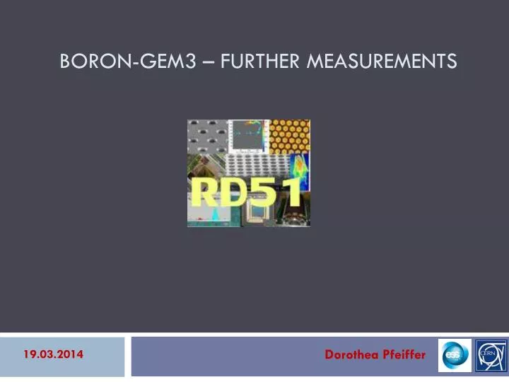 boron gem3 further measurements