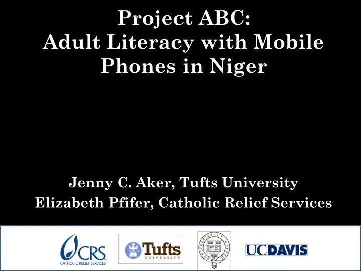 project abc adult literacy with mobile phones in niger