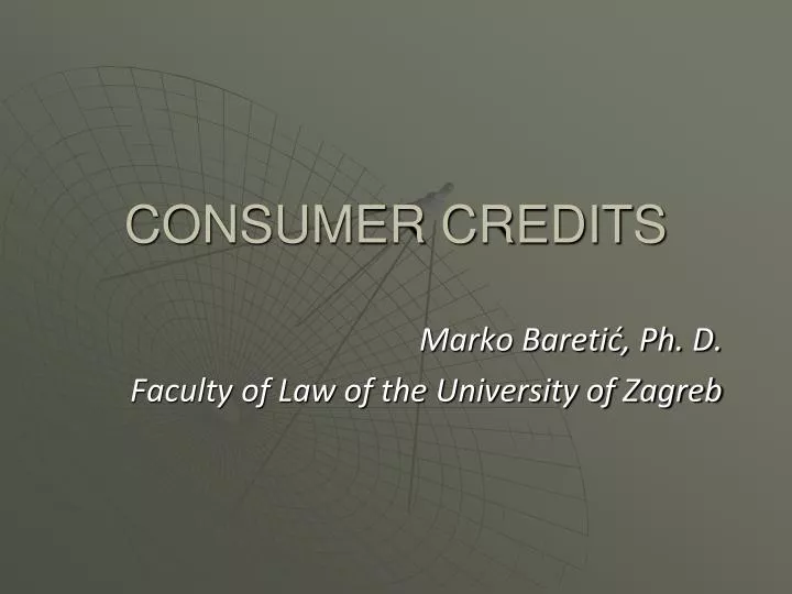 marko bareti ph d faculty of law of the university of zagreb