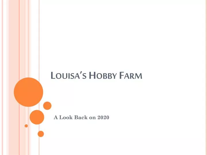 louisa s hobby farm