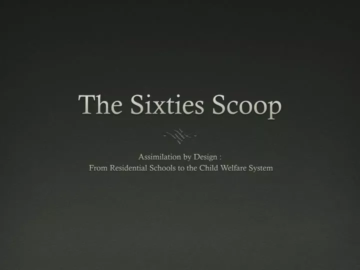 the sixties scoop