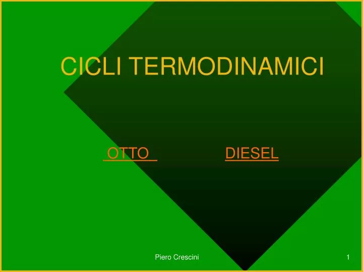 cicli termodinamici