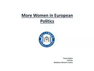 More Women in European Politics